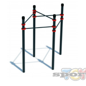 DOBLE BARRA DE DOMINADAS TRIANGULAR