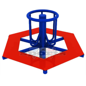 CARRUSEL METALICO HEXAGONAL